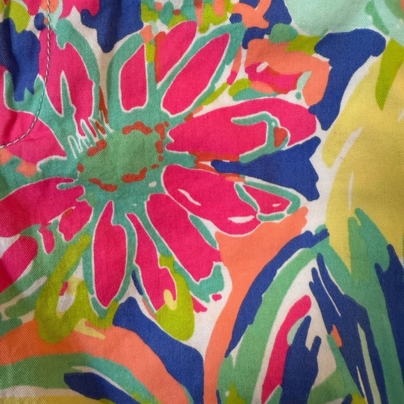Lilly Pulitzer size 0 The Callahan‎ shorts 100% cotton Casa Banana resort - Picture 6 of 11